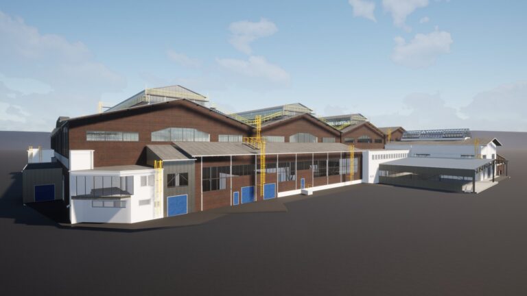 Informační model části areálu DOV ve virtuální realitě