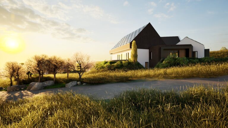 vizualizace stavby rodinného domu