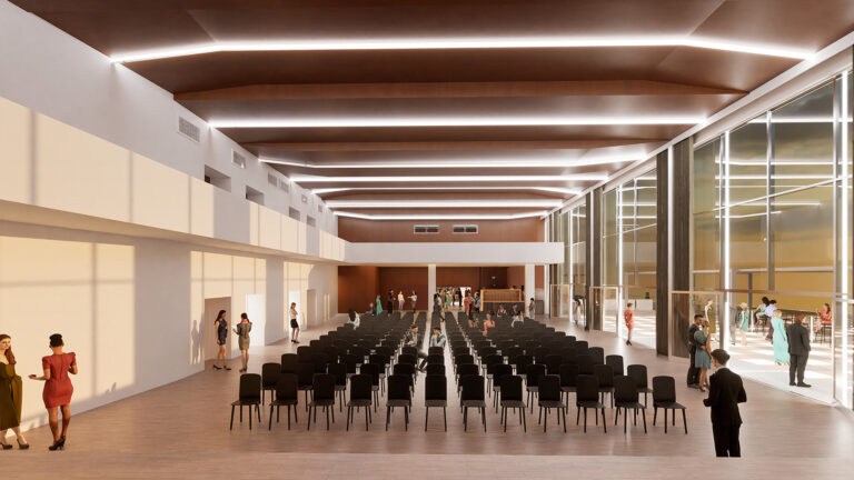 Projekt Kulturního domu v Ústí nad Orlicí patří mezi projekty staveb zpracované metodou BIM